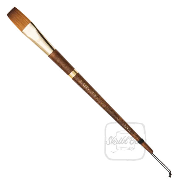 Isabey Isaqua 6242i Flat watercolor brush,