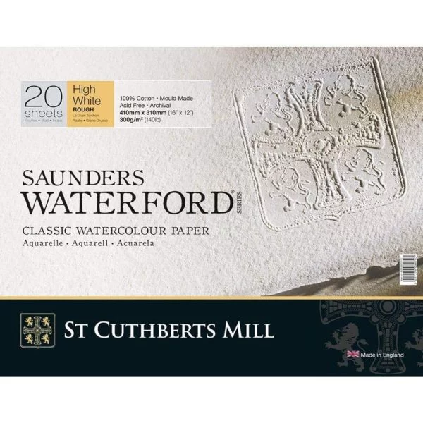 Saunders Waterford Bloc Cold Pressed High White 300gsm