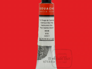 Cadmium Red Light 618 Series 3 – Sennelier Gouache Extra Fine Tube