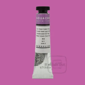 Cobalt Violet Light Hue 911 Series 4 - Sennelier Gouache Paint Extra Fine Tube