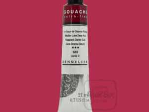 Madder Lake Deep Hue 689 Series 4 - Sennelier Gouache Extra Fine Tube