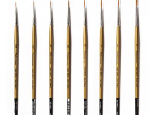 NEHARA PREMIUM Liner Brushes Gold Series 2001L GOLD SABLE