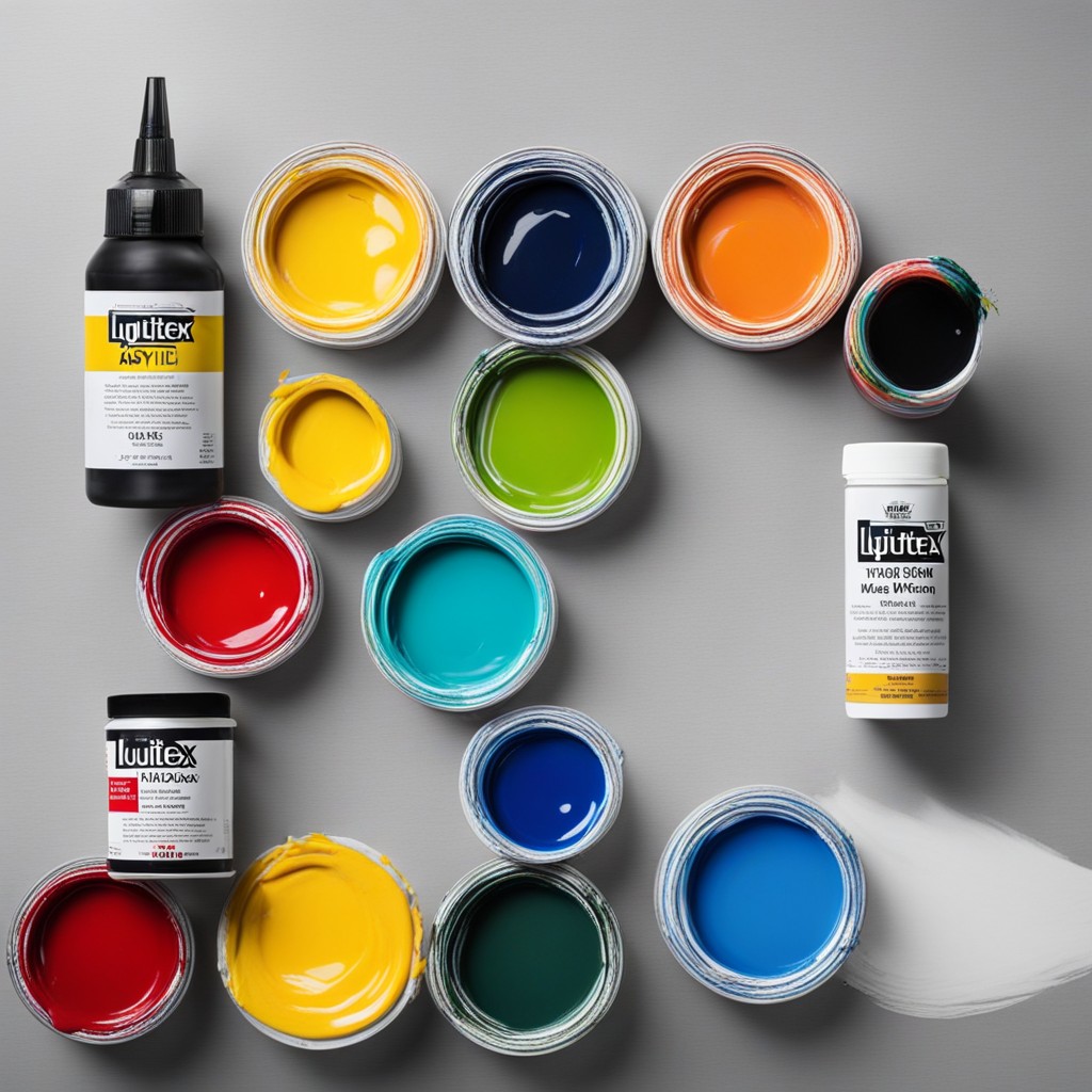 how to mix acrylic paint with liquitex pouring medium