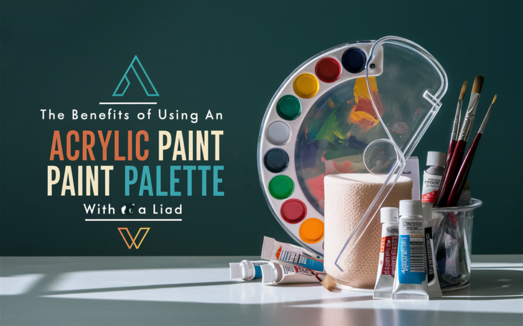 The Benefits of Using an Acrylic Paint Palette with a Lid