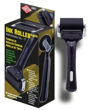 Professional Ink Roller/Brayer 50mm (Black Handle)