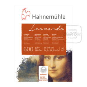 Leonardo HotPressed 600gsm 100% Cotton 36x48 Cm - Hahnemuhle