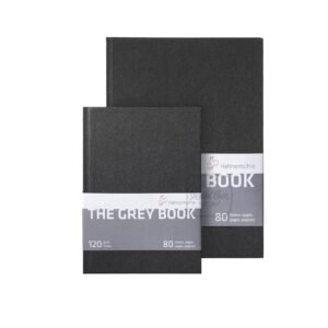 The Grey Book 120 Gsm 40 Sheets A4 Sized Light-Grey Toned Sketch Book - Hahnemühle