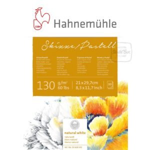 Sketch/Pastel 130 Gsm 100% Rag 30 Sheets A4 Sized Pad - Hahnemühle