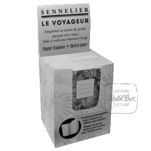 Le Voyageur, Sketch Notebook, Size A6 (10.5 X 14.8 Cm), 100 Gsm, 20 Sheets Detachable - Sennelier
