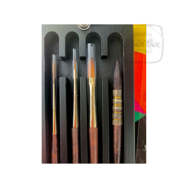 Isabey 4 Essential Watercolor Brushes Set - Image 3