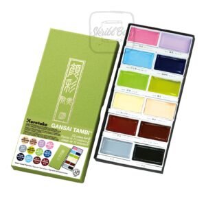 Gansai Tambi Watercolor 12 Color Set - Kuretake