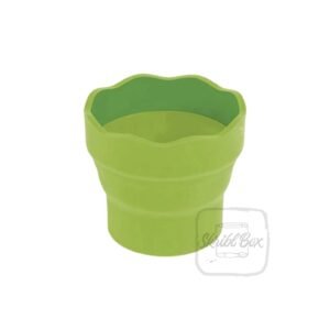 Clic & Go Foldable Artists' Watercup Green - Faber-Castell