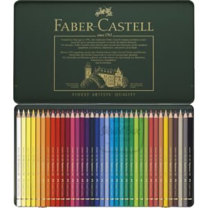 Polychromos Color Pencil Tin Set 36 Faber Castell