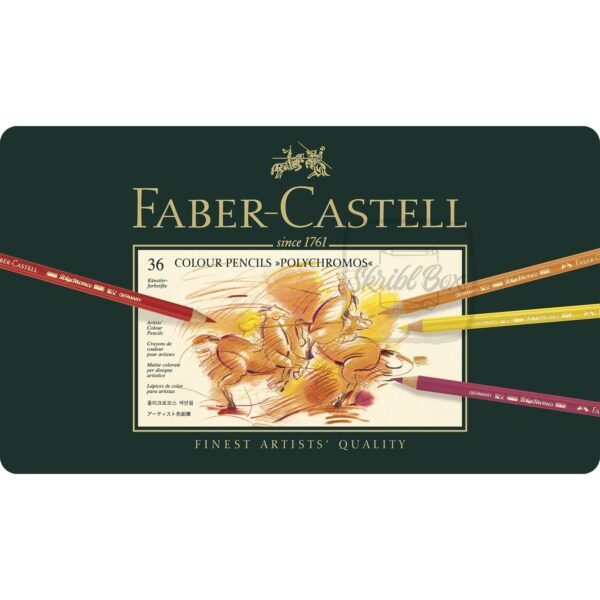 Polychromos Color Pencil Tin Set 60 Faber Castell