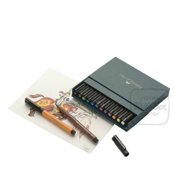 PITT Artist Pen Studio Box Of 12 - Faber-Castell - Image 3