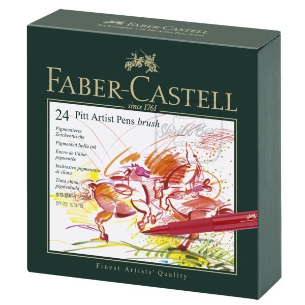 PITT Artist Pen Studio Box Of 24 - Faber-Castell - Image 4