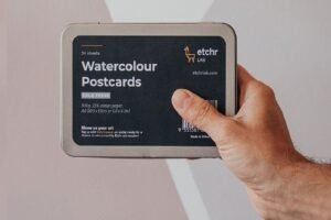 Etchr 25% Cotton Watercolour Postcards: Cold Press