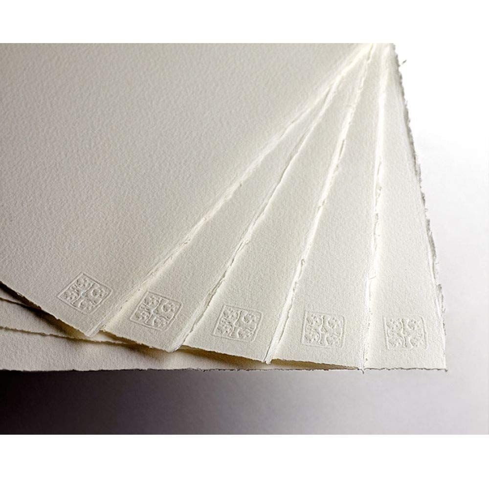 Saunders Waterford Bloc Cold Pressed High White 300gsm 41 X 31 Cm - 16X13IN - Image 2