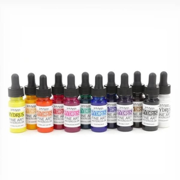 Hydrus Fine Art Watercolor Set 1 (15 ml) - Dr. Ph. Martins - Image 3