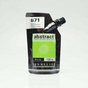 Abstract Heavy Body Acrylic Paint 120ML - Sennelier - 871 Bright Yellow Green, 120ml