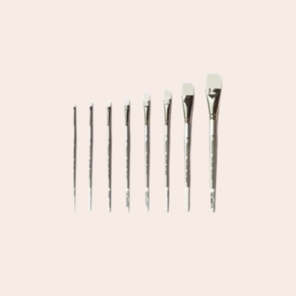 NEHARA PREMIUM WHITE TAKLON Bright Brush  Snow 2002B