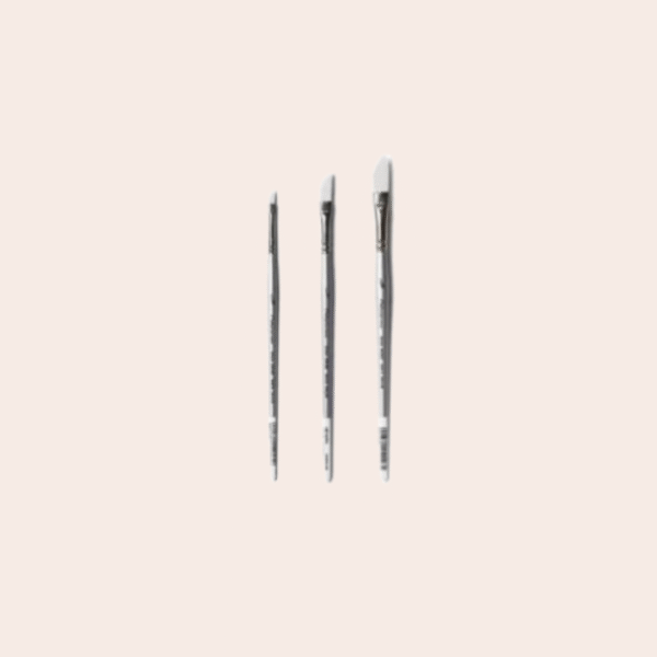 NEHARA PREMIUM WHITE TAKLON Dagger Brush  Snow 2002D