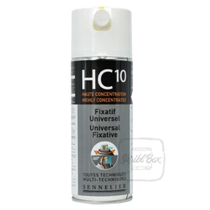 Sennelier Aerosol Spray Paint - HC10 Universal Fixative Multi-Techniques - 400ml (13.5 Fl Oz)