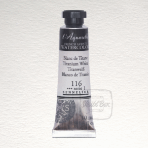 Titanium White 116 Series 1 - Sennelier l'Aquarelle Artist Watercolor Tube
