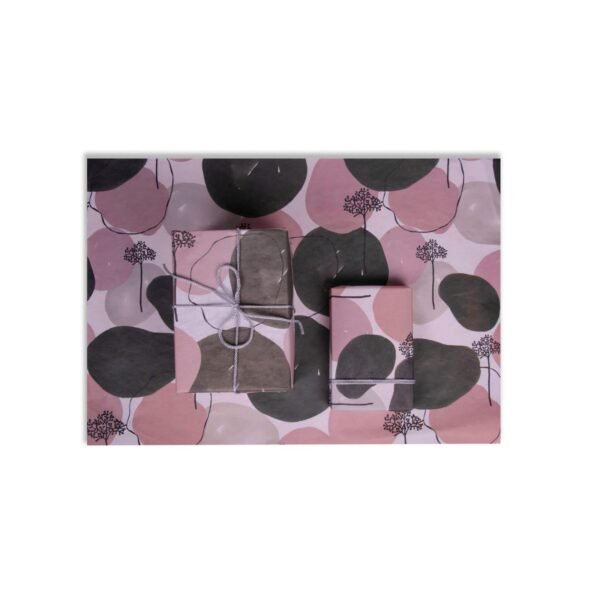 Organic Shapes Printed Gift Wrap – Hand Drawn Patterns For The Festive Season - BLUECAT PAPER - Image 10