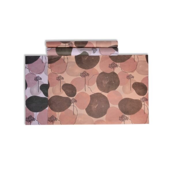 Organic Shapes Printed Gift Wrap – Hand Drawn Patterns For The Festive Season - BLUECAT PAPER - Image 5