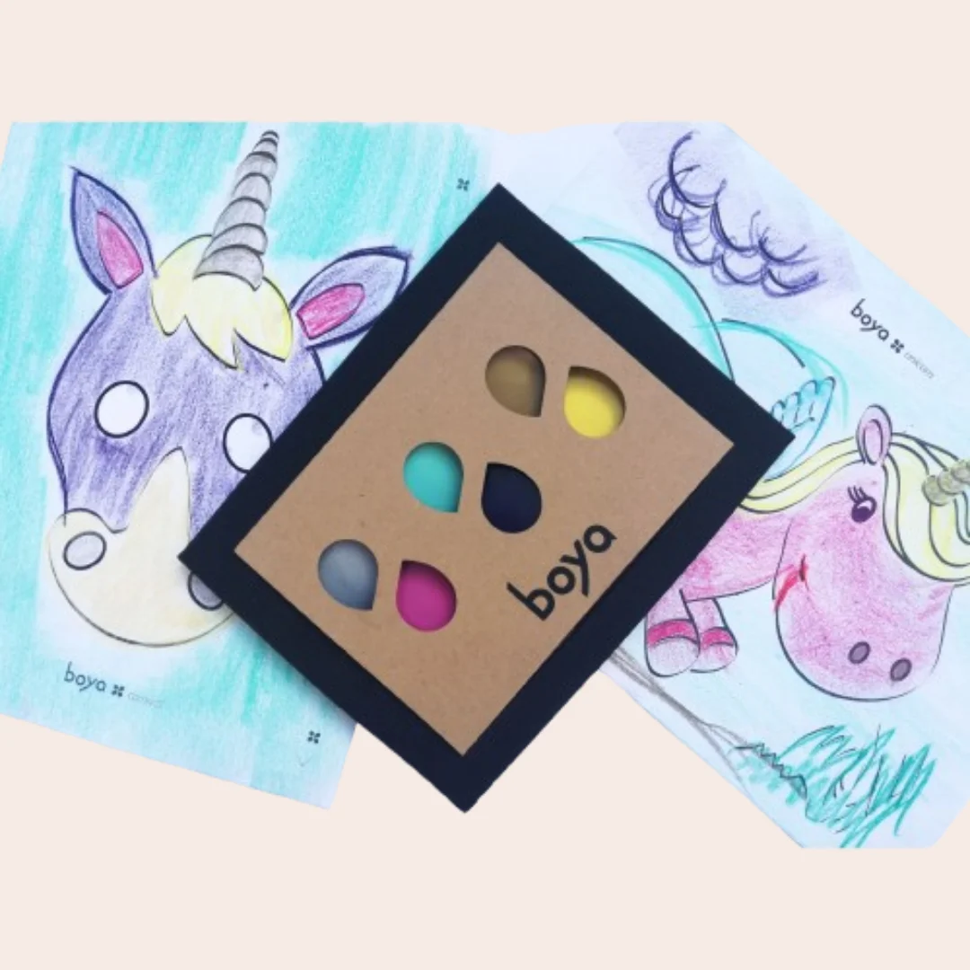 Boya Crayons Tutorial for Beginners